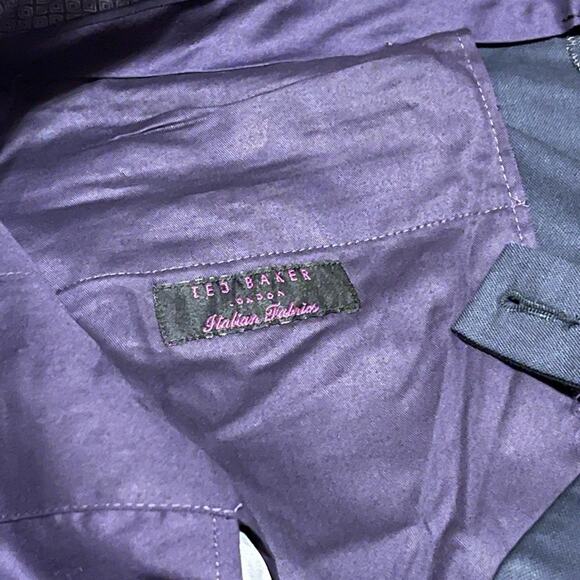 TED BAKER LONDON Men's Luxury Jones CT Dress Pants in Blue 40 x 30 NWOT - Picture 6 of 9
